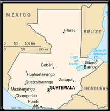 Guatemala
 Map
