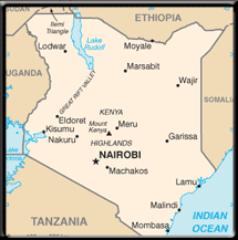 Kenya
 Map