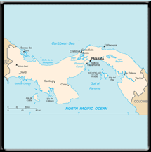 Panama
 Map